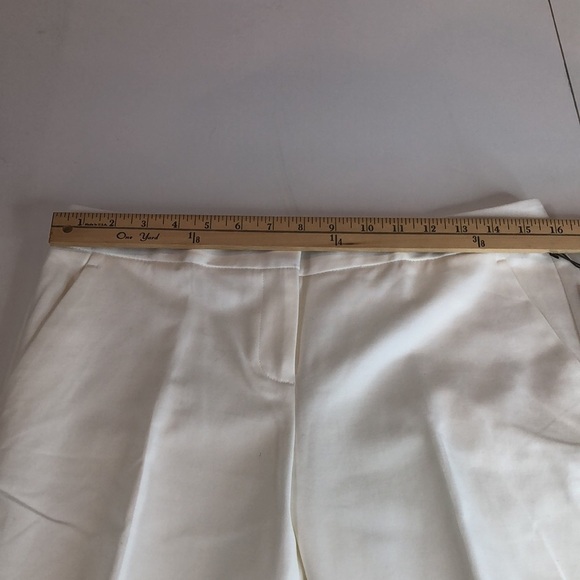 NWT Vince Camuto Classic White Ankle Pants Women’s size 6 - Picture 10 of 11